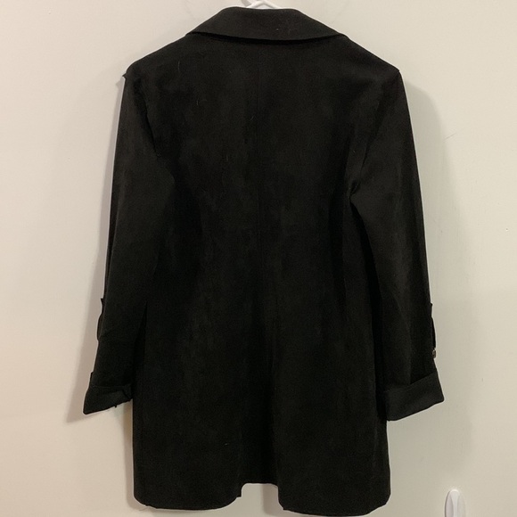 Kut from the Kloth VERY Soft Faux Suede feel to this no closure jacket Sz XS - Picture 3 of 7